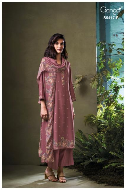 Ganga kenesi 5417 wax batik dress material wholesale
